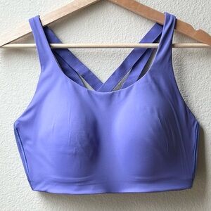 Lululemon Women's Energy Bra High Support Chai Indigo Purple 38D